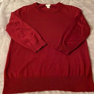 J. Crew Factory Women’s 3/4 Sleeve Sweater
